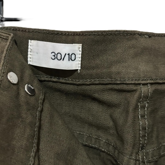 Gap 1969 Army Green Utility Cargo A-Line Skirt Casual Military-Inspired Safari - Picture 7 of 14